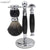 Shaving Set with Stand, SAFETY Razor, & Brush